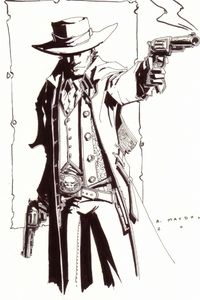 Smoking Gun by Andy MacDonald Comic Art