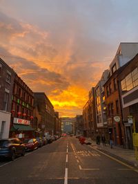 Liverpool’s beautiful sunset ⭐️ #liverpool #sunset