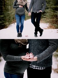 Calgary Maternity Photographers | R& LMountain Maternity Session