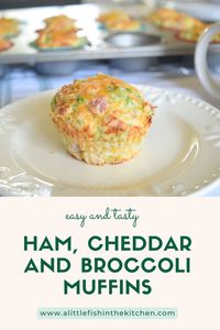 These delicious Ham, Cheddar and Broccoli Muffins will be a tasty and surprising addition to any brunch table menu for any occasion. These savory muffins also make a delicious main dish for lunch or dinner. They are well-complemented by a crisp green salad and cup of hot tea!