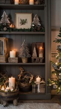 Transform your living room into a cozy winter wonderland with these rustic Christmas decor ideas From simple and modern DIY touches to white and natural farmhouse decor these easy living room ideas will bring country charm to your home this holiday season