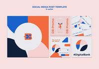 Download this Free PSD File about E-wallet social media post design template, and discover more than 167 Million Professional Graphic Resources on Freepik