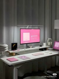 #pink #pinkcore #grwm #desksetup #fyp #viral #softgirl #softgirlaesthetic #nyc #prettylittlething