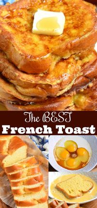 This classic breakfast recipe features sweet egg-soaked Brioche bread simply cooked in a pan and served with your favorite toppings.