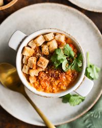 Red Lentil Carrot Soup