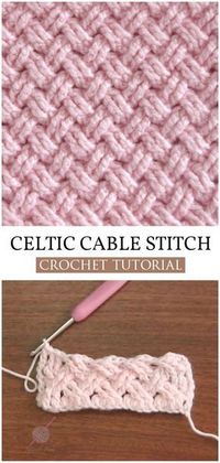 Most recent Screen how to crochet Thoughts How To Crochet Celtic Cable Stitch #crochet #Screen #Thoughts