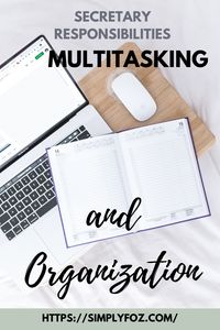 In this post, I’m going to talk about the secretary's responsibilities: multitasking and organization, as I’ve been in this field for more than ten years. As a secretary, you play a significant role in the smooth functioning of any organization. #secretary responsibilities #managing administrative tasks #handling correspondence #calendar management