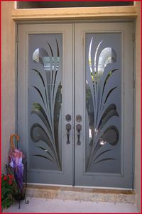 Etched Glass Door  #tampaactiveadultliving