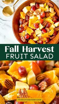 Looking for the best fall harvest Thanksgiving fruit salad recipe? This easy + healthy dish combines navel oranges, pears, apples, and grapes into a dessert that both kids and adults will love. Whip up this treat ahead of time and impress your guests with one of the best ideas for your holiday table. Whether you're planning a turkey dinner or need a quick dessert option, this fluff salad is a perfect choice. Get creative with these Thanksgiving fruit salad ideas for an unforgettable celebration.