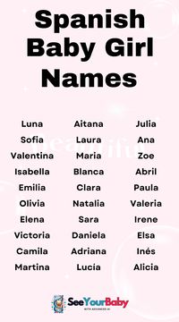 These Spanish baby girl names are vibrant and full of charm. Perfect for parents wanting a name that’s joyful and full of life.