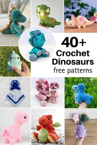 All dino lovers are bound to find a dino that they resonate with or perhaps a silly plushy they can’t wait to crochet. All in all, this compilation of free crochet dinosaur patterns includes designs for all skill levels. Ranging from beginner-friendly pieces to the more challenging patterns that require a more advanced skillset.