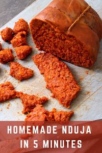 Unleash the flavors of Calabria in your own kitchen with this homemade Nduja recipe! In just 5 minutes and 5 easy ingredients.