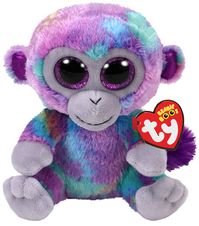 TY Beanie Boo Multi Colored Monkey - Zuri