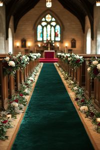 17 Stunning Indoor Wedding Aisle Decorations To Wow Your Guests • Confetti & Roses