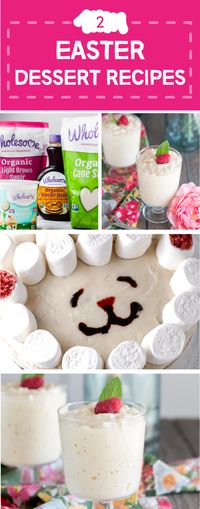 There's truly nothing sweeter than celebrating special occasions with your family. Get ready to make this one the best one yet with the help of these 2 Easter Dessert Recipes featuring Wholesome Sweeteners! From a Vegan Marshmallow Lamb Strawberry Cake and delicious Fluffy Tapioca Pudding, you’ll have all the Easter recipes you’ll need to delight friends and family this holiday.