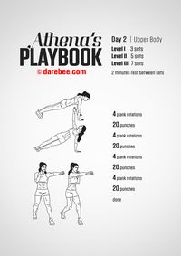 Athena's Playbook - 30 Day Program by DAREBEE