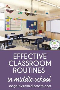 Effective Classroom Routines for Middle School