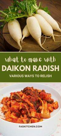 Unlock the amazing benefits of daikon radish! 🌿 Discover simple ways to prepare and store this nutritious veggie. Boost your meals with easy daikon recipes and storage tips. Perfect for healthy eating and adding a fresh twist to your dishes! 🥗 #DaikonRadish #HealthyEating #EasyRecipes #faskitchen