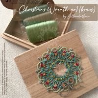 Tutorial for Christmas Wreath (Bonus Round) – Lilliantatlace