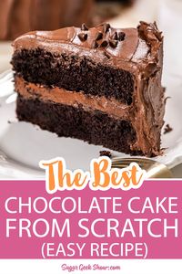 Easy Chocolate Cake For Beginners