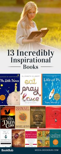 13 inspirational books to read. These books teach valuable life lessons and provide motivation for adults and teens alike.