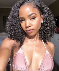 VSHOW HAIR 8A Brazilian Bob Kinky Curly Human Hair Lace Front Wigs Natural Black 100% unprocessed natural hair #vshowhair #humanhair #virginhair #curlyhair #hairstyles #hairidea #hairgoals #kinkycurly #bob #bobwigs #wigs #blackwomen #blackgirlmagic #brazilianhair #lacefront #naturalhair #beauty #fashion #style #makeup #lashes