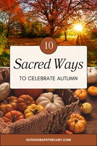 Celebrate the Season of Autumn with these 10 unique and magical ideas.