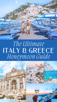 Dreaming of a honeymoon in Italy and Greece? Check out our ultimate guide for the best tips and must-see spots! #Italy #Greece #Honeymoon #TravelGuide