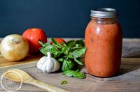 Crock pot tomato sauce