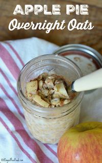 Apple Pie Overnight Oats