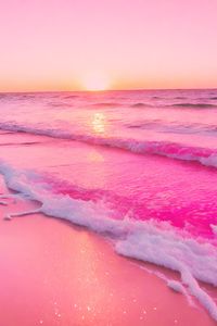 How beautiful is this pink sunset beach digital art inspiration?! I think these shades of pink and gold are stunning. I create my own digital art without any AI, but for this collection of inspiring images I included the AI tools within Canva - when you play around with different prompts and techniques you can get some stunning results, then add your own effects as you please! I'd love to know what you think! :)