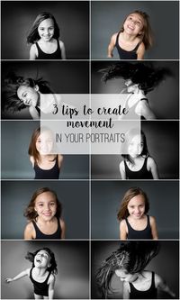 3 Tips to Create Movement in Your Portraits | Marcie Reif Atlanta Photographer Are you looking to add more movement to your portraits or headshots. I have