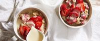 Strawberry Rhubarb Oats