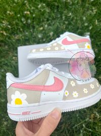 Please read the item description before purchasing - this includes processing + shipping times as well as care instructions. Shipping prices are included in the product cost. 🫶🏻 These items are custom hand painted. The shoes come directly from Nike. You have 24hours to message me with any changes in the order before the no-cancellation policy kicks in :) 🖤 PROCESSING; + leather preparer & deglazer is applied to the shoe to prepare them for painting.  + I follow Angelus Painting instructions to ensure the best quality, using 3-4 thin coats of paint & a final coat of acrylic finisher for ultimate durability through rain and stains. + I am NOT affiliated with the shoe brand directly, so each order has a processing time of about 3-4 weeks, which includes Nike shipping the shoe to me & the p