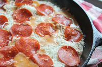 Pepperoni Chicken Skillet (Low-Carb, NSI, THM:S!)