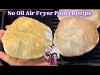 Viral Air Fryer Oil Free Poori Recipe ‪@foodglen‬ - YouTube