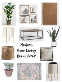 Modern Bohemian Living Room Decor; Boho Home Style; Boho Home Decor; Modern Boho Style; Modern Bohemian Style; Living Room Design; Living Room Style; Living Room Update