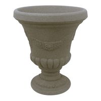 Garland Stone Urn- 19 in.