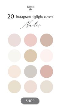 I have created perfect Neutral Nude Highlight Covers for your Instagram Story Highlights - soft beige, neutral and tan solid colors for your IG. They are perfect for any Instagram - blogger, influencer, business, fashion brand, stylist, photographer, etc. Make your Instagram look sleek, professional and modern! Inside the archive you will find 20 IG highlight covers ready to use. Instant Download!