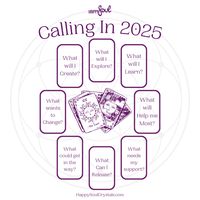 Calling in 2025: Tarot/Oracle Reading for Manifesting Your Year Ahead