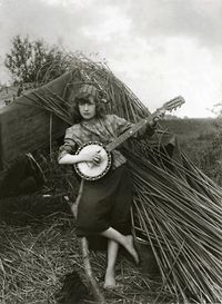 Unknown Female w/ Banjo