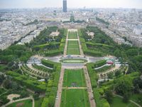 The Tuileries Gardens are part of a main stretch of iconic attractions in Paris, including the Louvre and the Champs-Élysées.