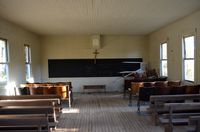 Meadows School, rural Taney County, MO. Remarkably well-preserved. (Robert McCormick)