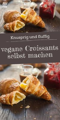 Es gibt Frühstück! Und da am liebsten Selbstgebackenes, wie etwa fluffige Croissants. Zwar brauchst du dafür etwas mehr Zeit, aber es lohnt sich.