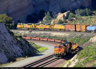 RailPictures.Net Photo: BNSF 7505 BNSF Railway GE ES44DC at Cajon Pass, California by Dave Blaze...