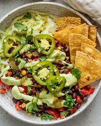 Zesty Lime Marinated Black Bean Bowl – Plant Based RD