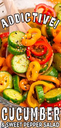 Cucumber and Sweet Pepper Salad