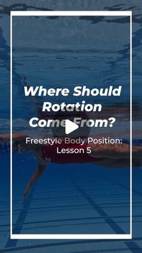 U.S. Masters Swimming 🏊🏼🏊‍♀️🏊🏿‍♀️🏊🏾‍♂️🏊🏻🏊🏼‍♀️ on Instagram: "🤫 Shhhh, don’t tell competitors this secret: You can improve your freestyle rotation by learning proper shoulder movement (and reduce injury risk). 🥳

#mastersswimming #usms #swim #swimmer #swimcoach #swimtips #swimtechnique #triathlonswimming"