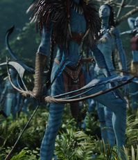 Wes Studi as Eytukan, in “Avatar” (2009).