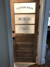 "We had an old glass paneled door that I stripped and sanded. I wanted to replace the laundry room door with something cuter. The door ended up being a beautiful distressed maple. The wax gave it a nice smooth finish. At first it went on ..." - Debra C.